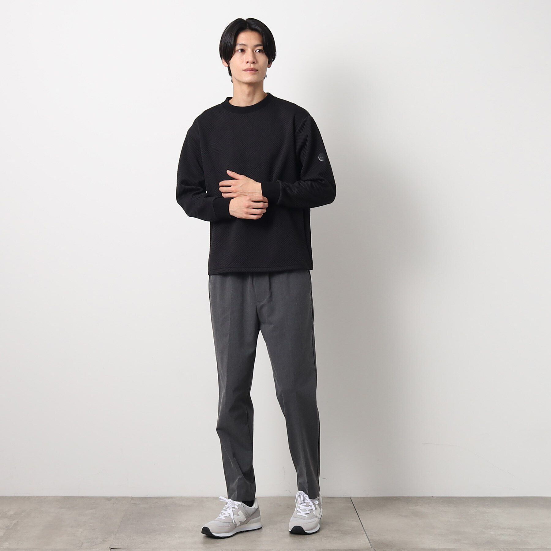 Dessin「ふくれジャガードロンT」|Tシャツ・カットソー|