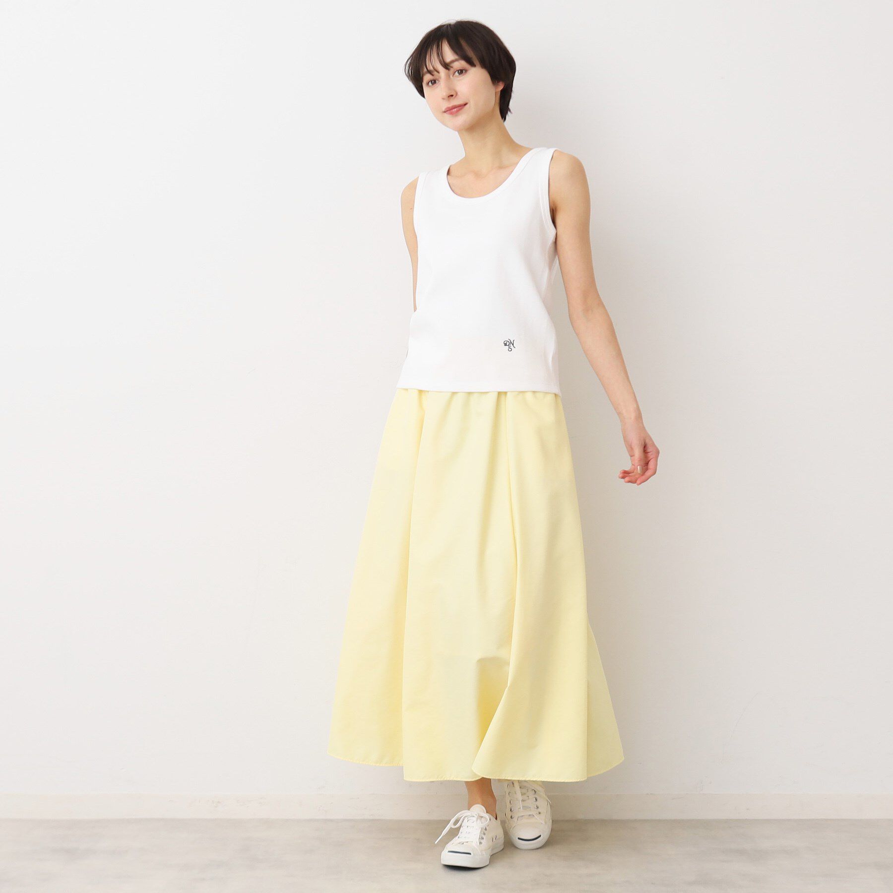 Dessin「【洗える】リブタンクトップ（S～L）」|キャミソール|