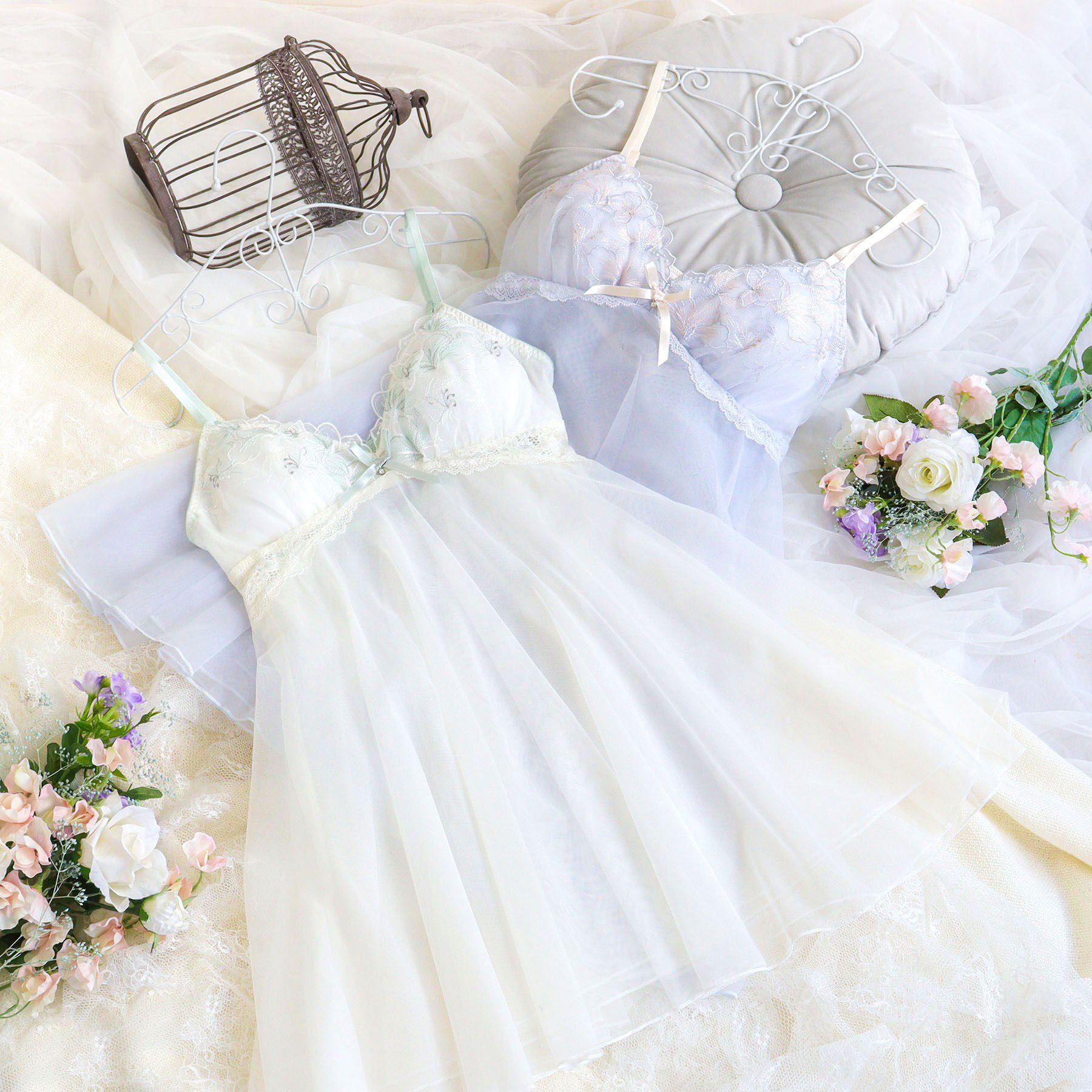 Risa Magli「ナーラ カップ付スリップ」|キャミソール|