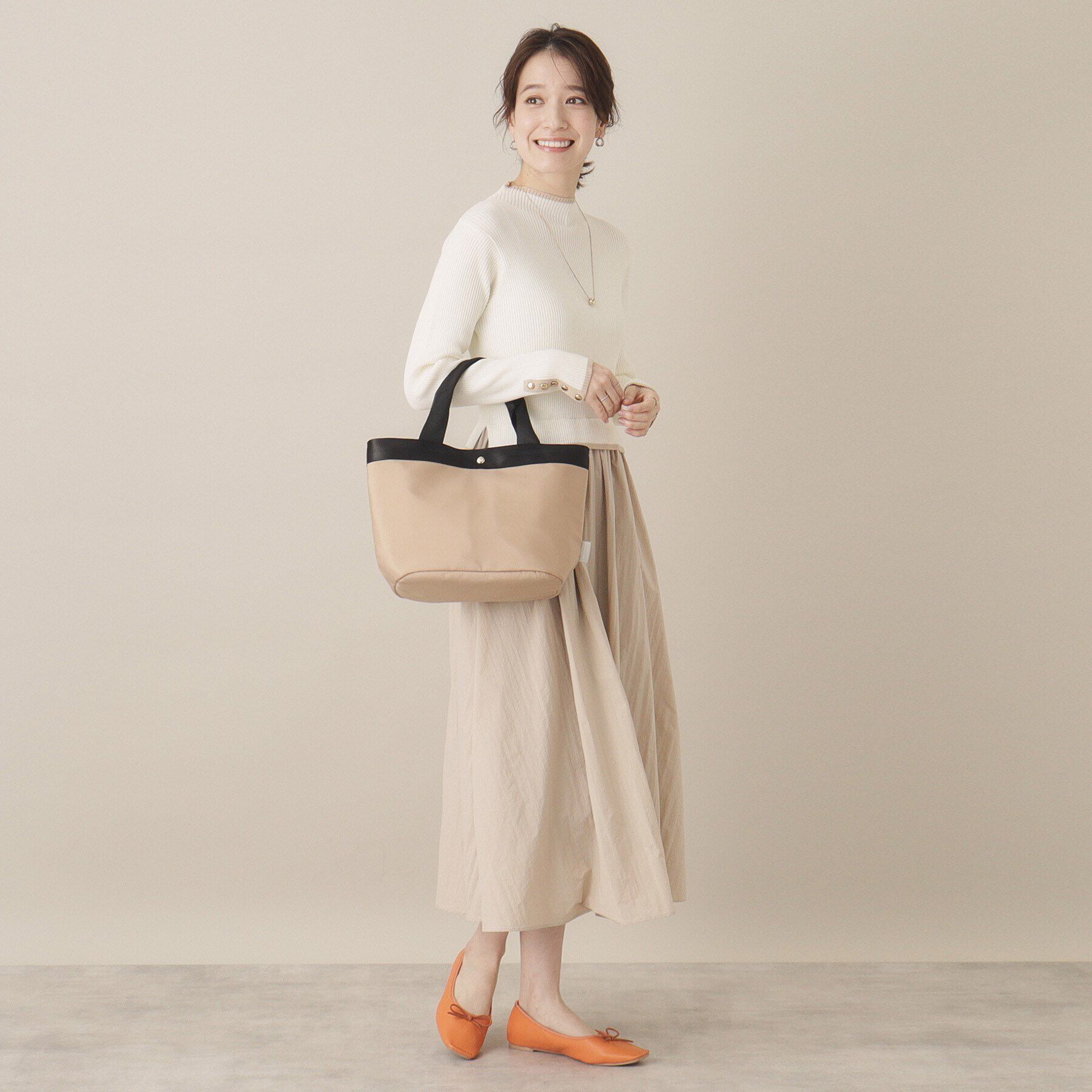 ITS&rsquo;DEMO「猫転写裏地ミニトート」|ハンドバッグ|