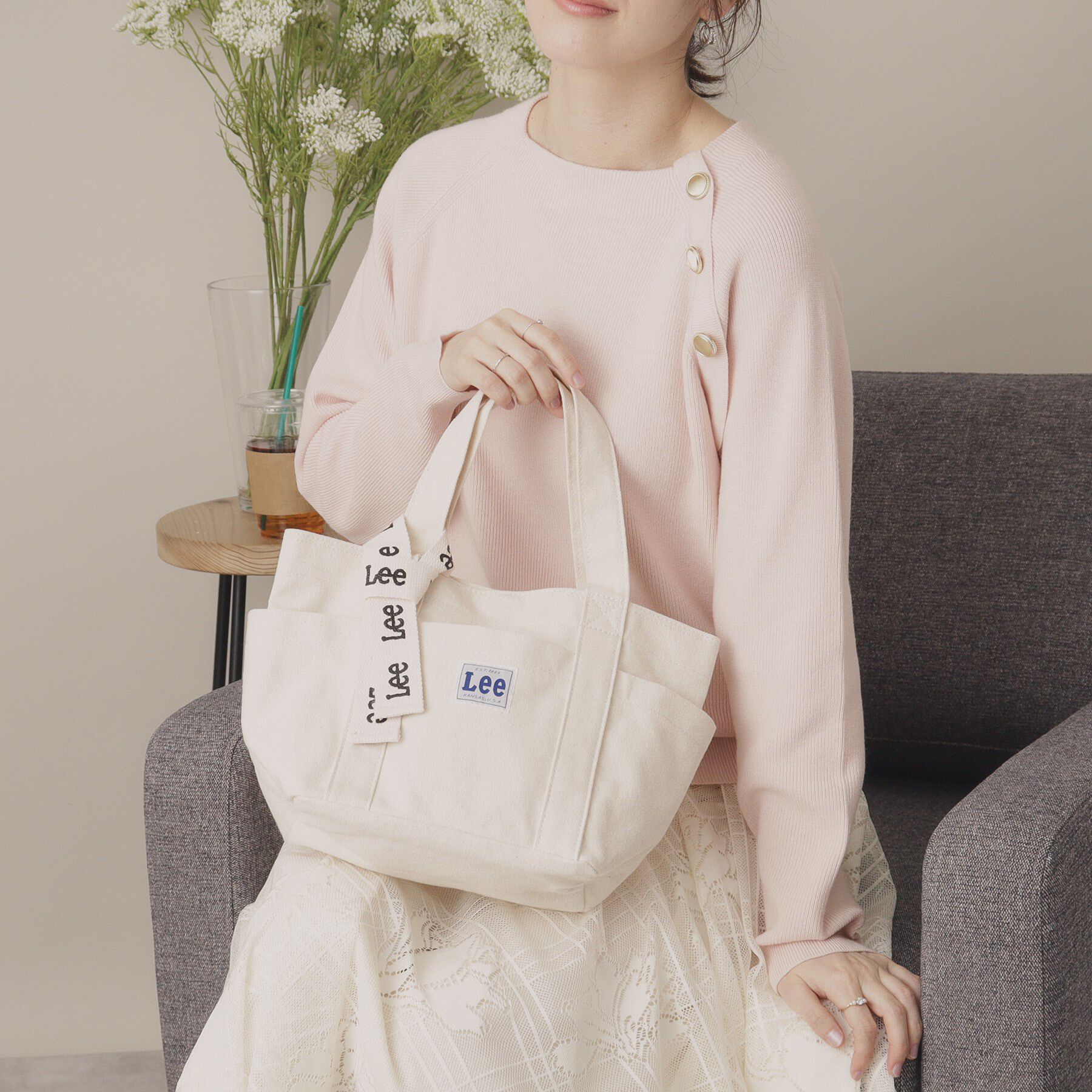 ITS&rsquo;DEMO「Leeミニトート」|ハンドバッグ|