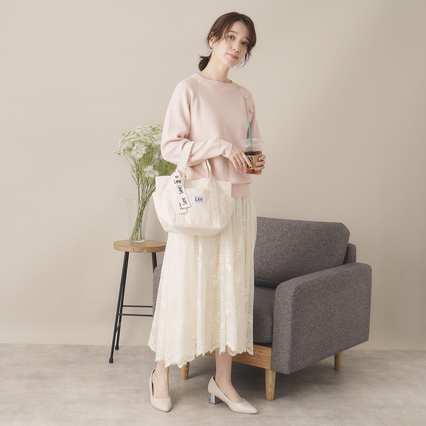 ITS&rsquo;DEMO「Leeミニトート」|ハンドバッグ|