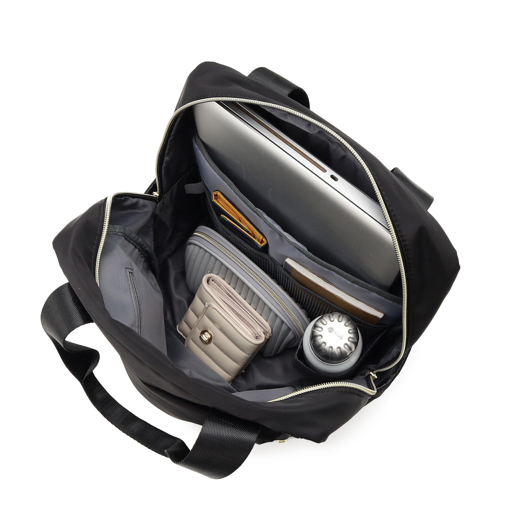 ITS&rsquo;DEMO「【A4・PC対応／10ポケット】収納アドバイザーボックスリュック」|リュック|