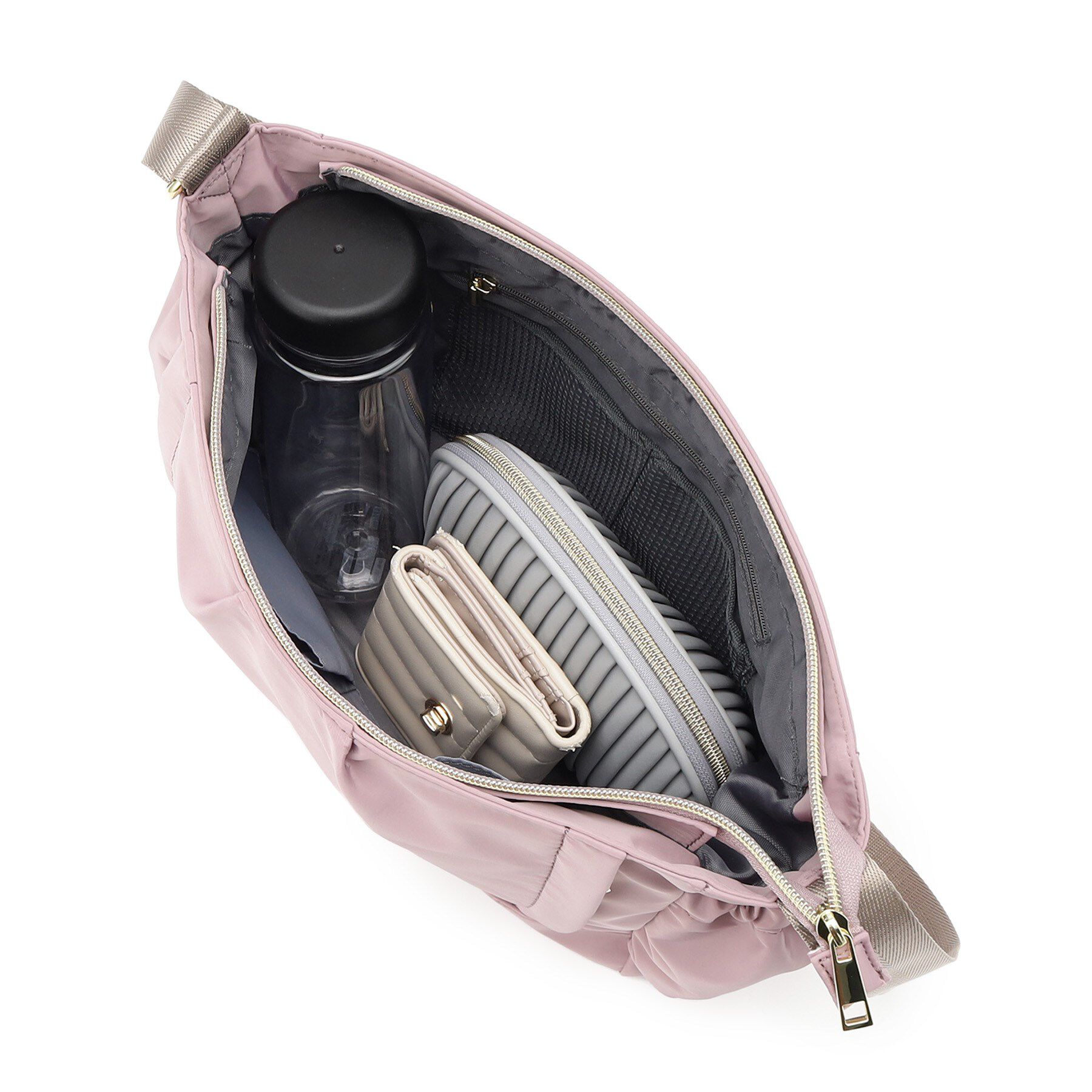 ITS&rsquo;DEMO「【12ポケット】収納アドバイザー三層ショルダー」|ショルダー・メッセンジャー|