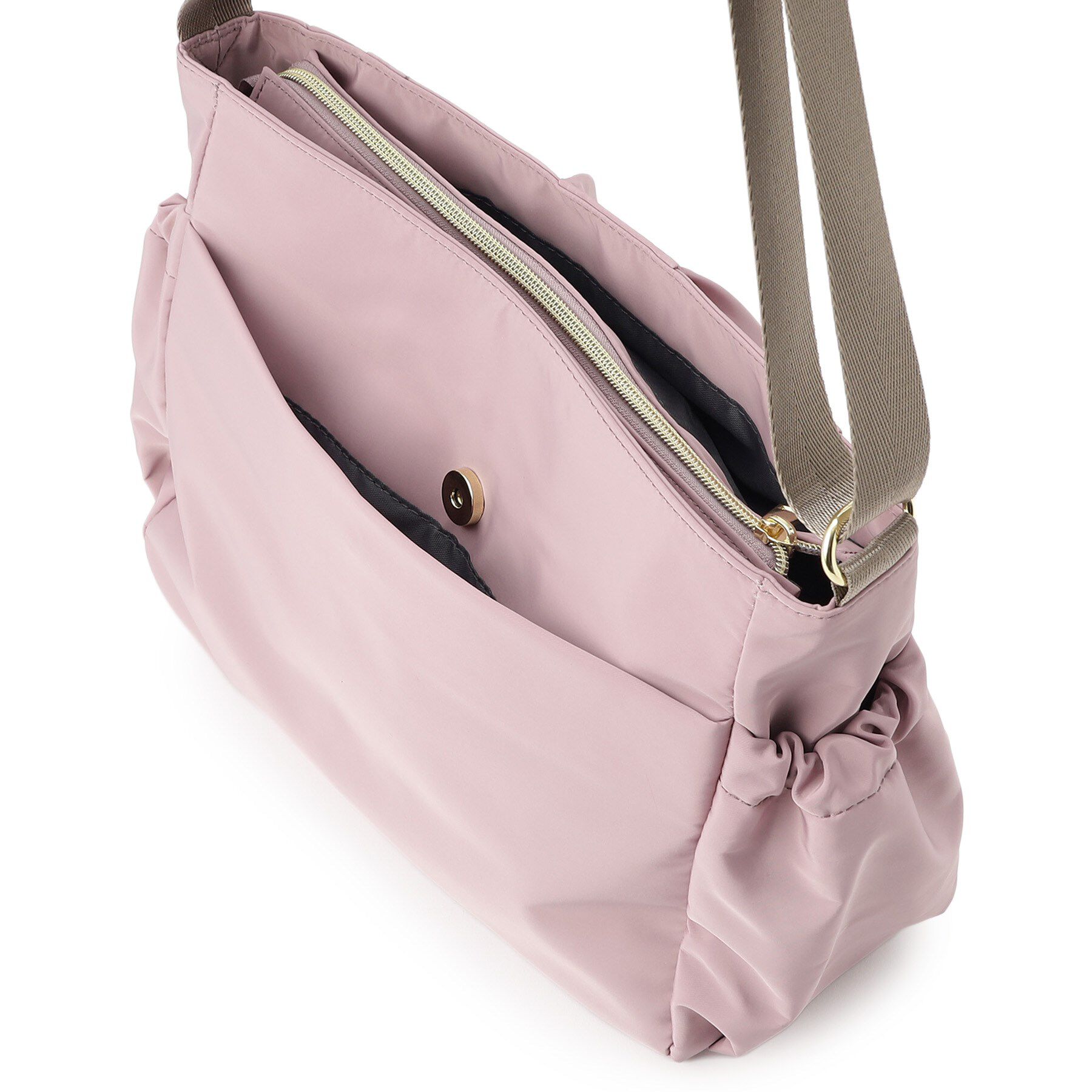 ITS&rsquo;DEMO「【12ポケット】収納アドバイザー三層ショルダー」|ショルダー・メッセンジャー|