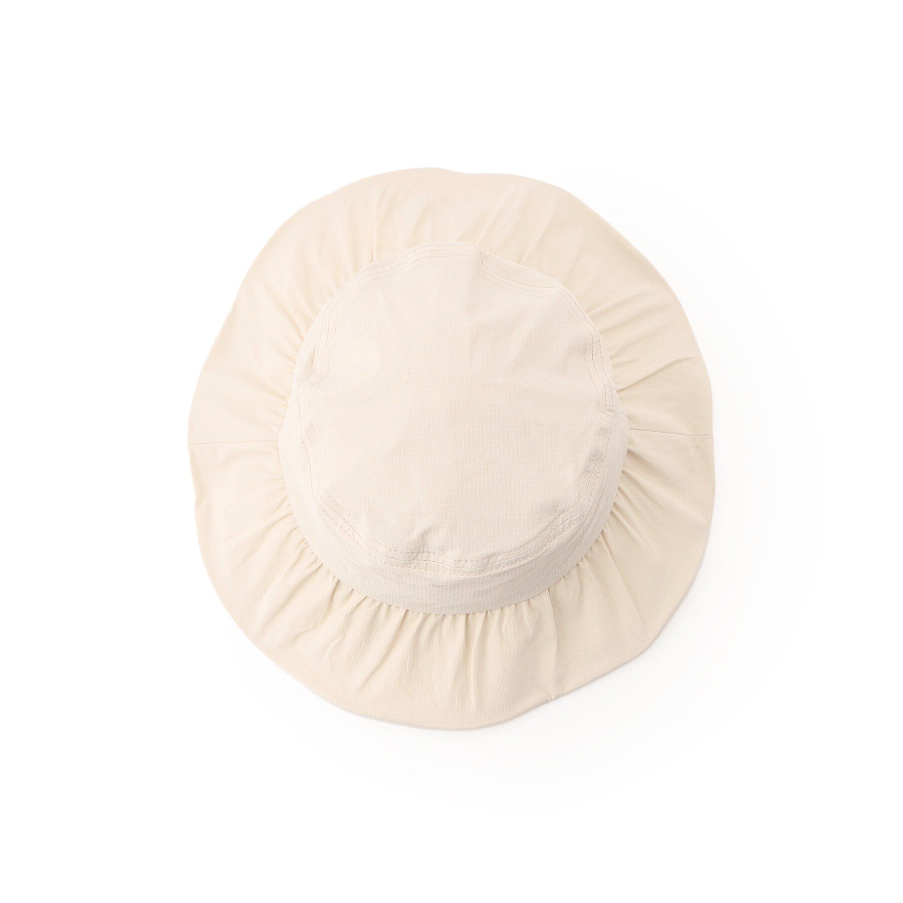 ITS&rsquo;DEMO「【サイズ調整可／手洗い可】ギャザーバケットハット」|ハット|