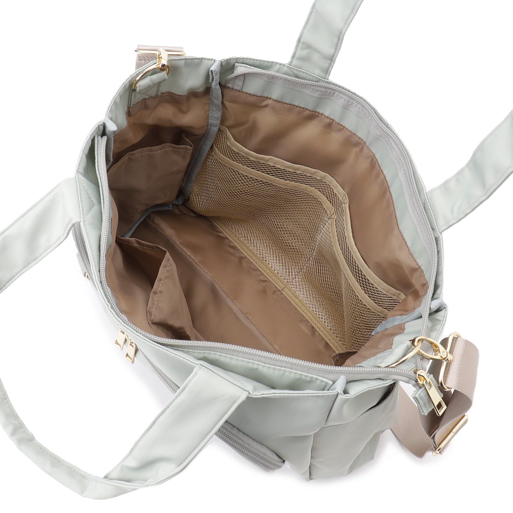 ITS&rsquo;DEMO「【旅行／キャリーオン可】ツイル14ポケット2WAYトート」|トートバッグ|