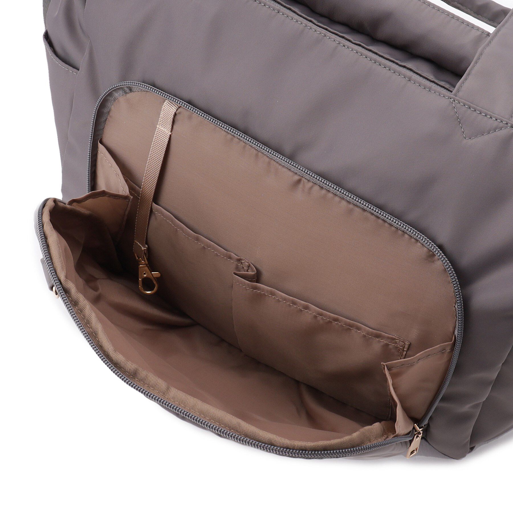 ITS&rsquo;DEMO「【旅行／キャリーオン可】ツイル14ポケット2WAYトート」|トートバッグ|