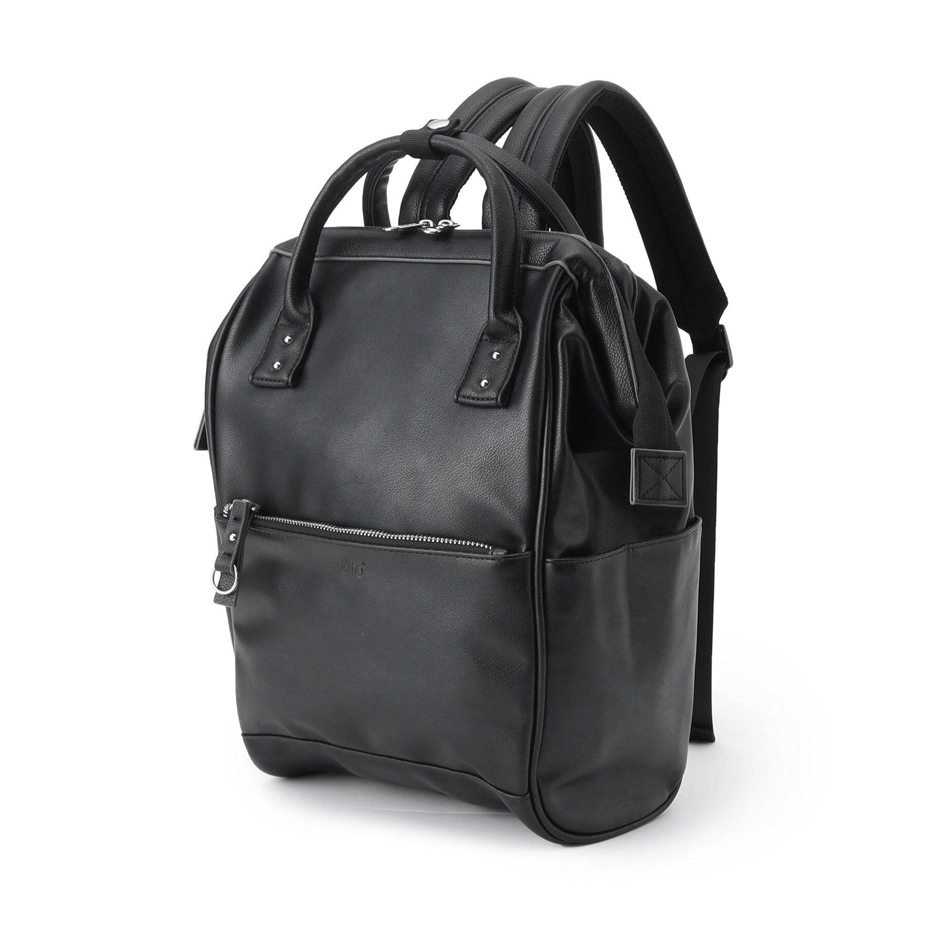 ITS&rsquo;DEMO「＜anello＞合皮口金リュック」|リュック|