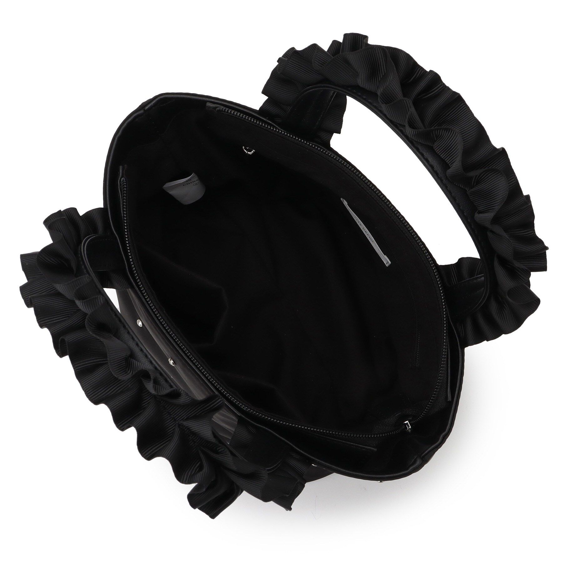 ITS&rsquo;DEMO「ジルコンフリル手トート」|ハンドバッグ|