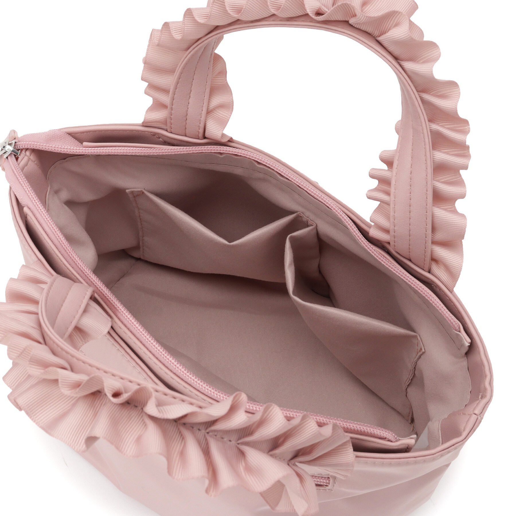 ITS&rsquo;DEMO「ジルコンフリル手トート」|ハンドバッグ|