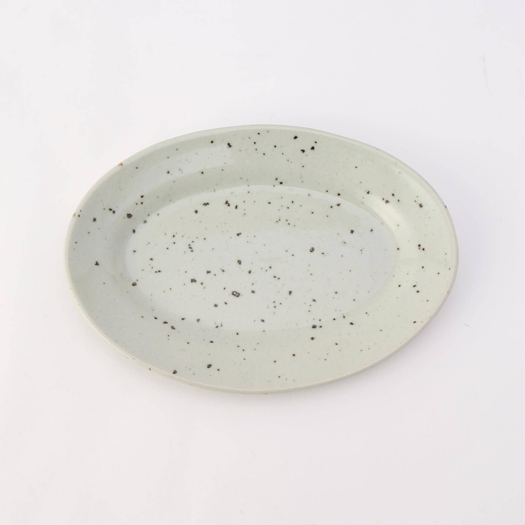 212 KITCHEN STORE「信楽 オーバル皿 24cm 斑点 ＜Homeland ホームランド＞」|食器・キッチングッズ|