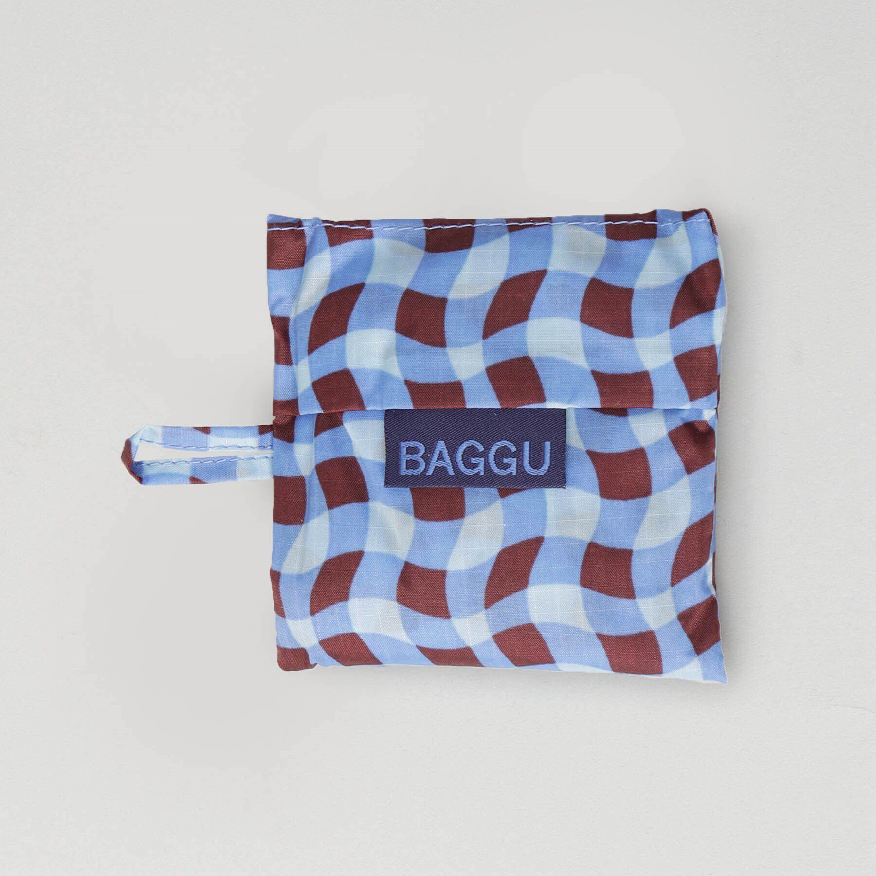 212 KITCHEN STORE「◆ベビー エコバッグ ウェービーギンガムブルー ＜BAGGU バグゥ＞」|その他|