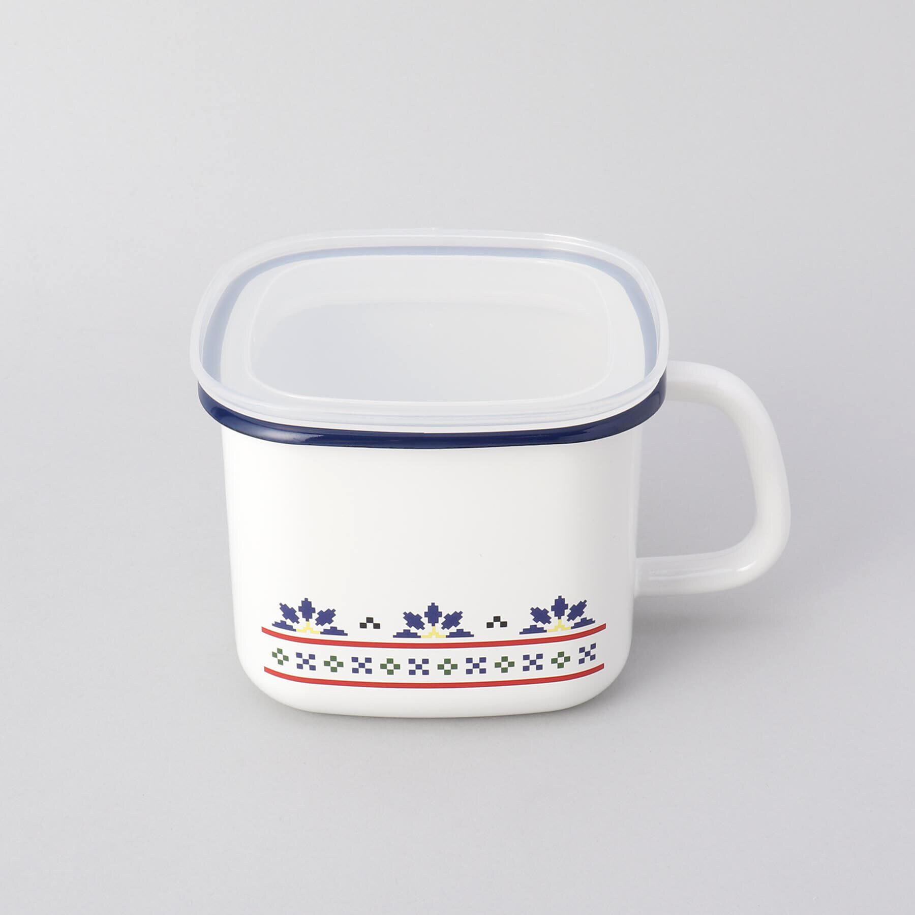 212 KITCHEN STORE「ミーサ角型みそポット NV ＜富士ホーロー ＞」|食器・キッチングッズ|その他