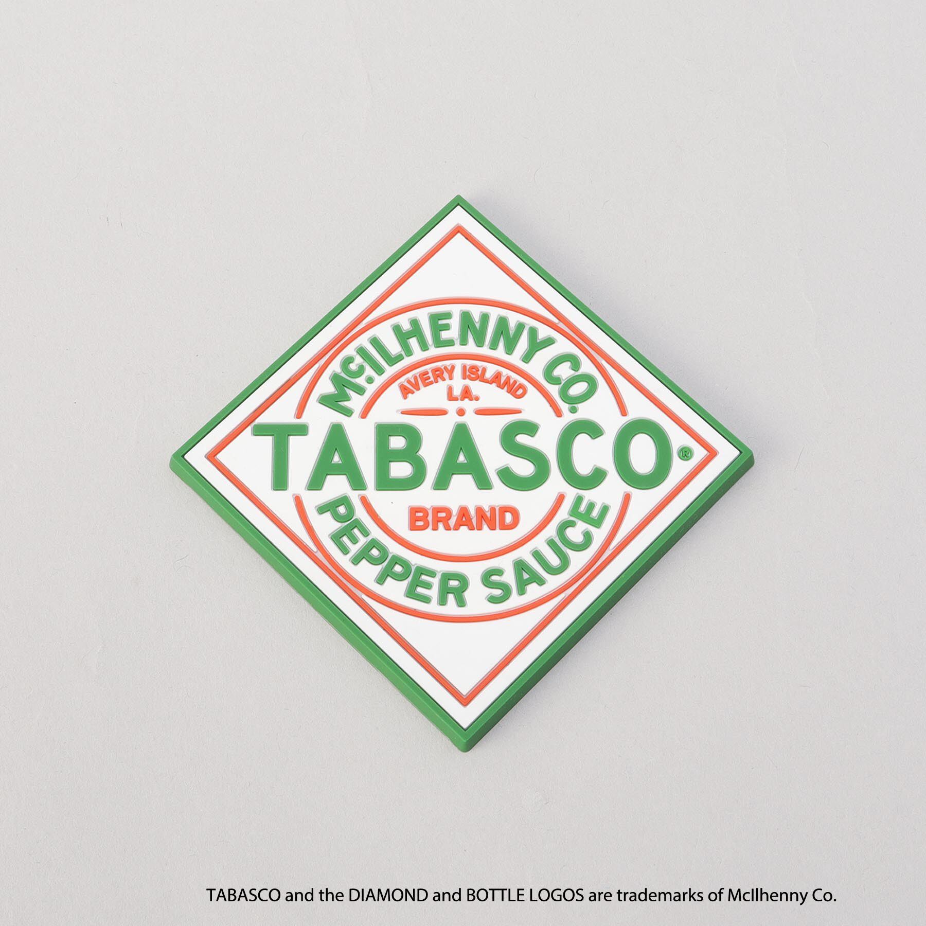 212 KITCHEN STORE「ラバーコースター ダイヤモンドロゴ ＜TABASCO(R) タバスコ＞」|食器・キッチングッズ|その他