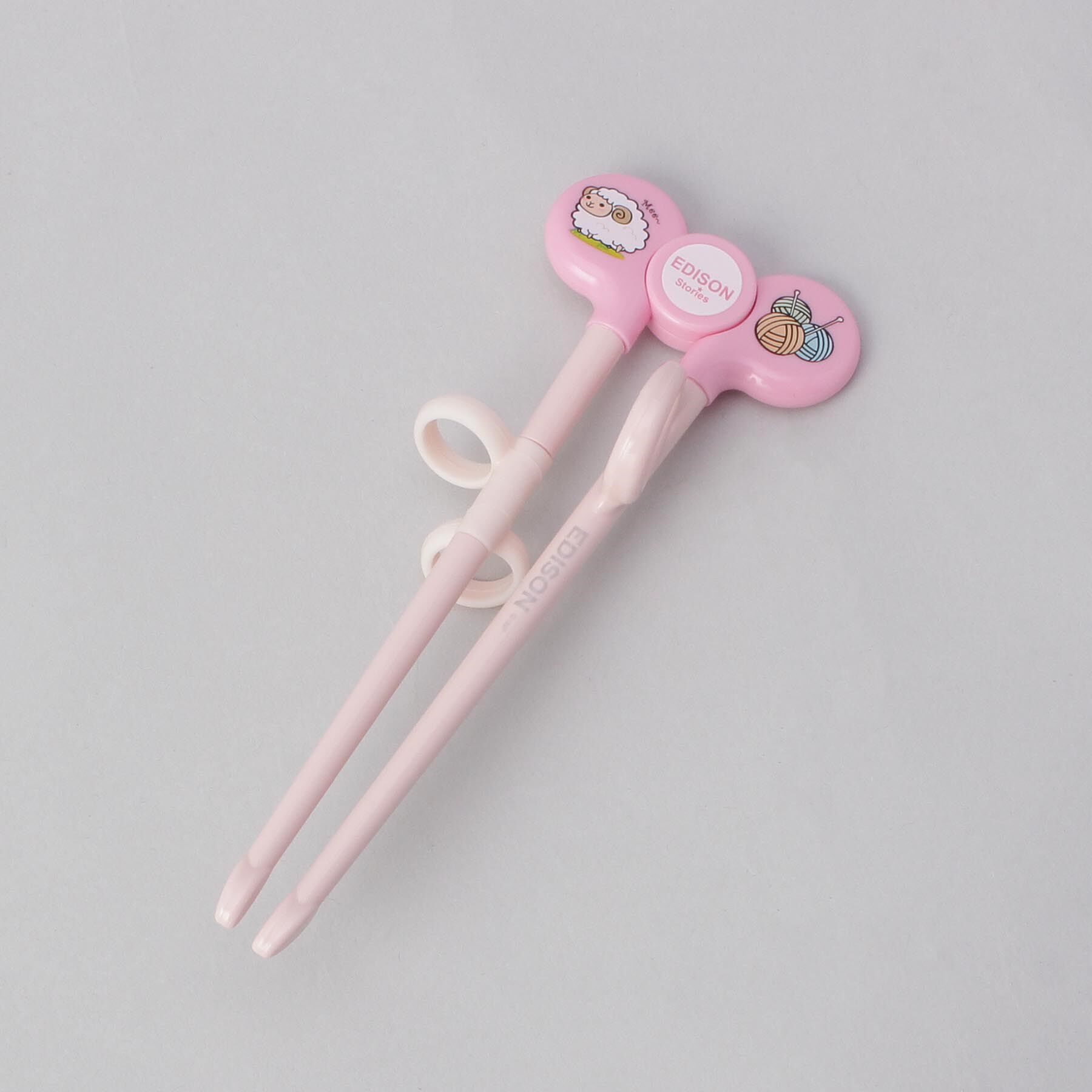 212 KITCHEN STORE「エジソンのお箸I 16cm 右手用ひつじ PK」|食器・キッチングッズ|その他