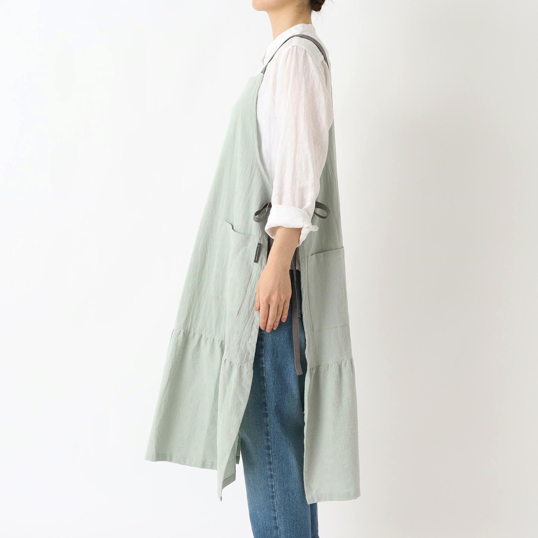 212 KITCHEN STORE「3Wayギャザーエプロン GR ＜212Kオリジナル ＞」|食器・キッチングッズ|