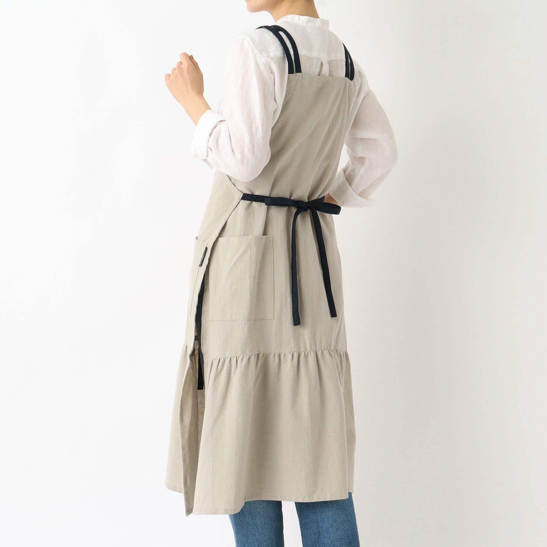 212 KITCHEN STORE「3Wayギャザーエプロン GY ＜212Kオリジナル ＞」|食器・キッチングッズ|