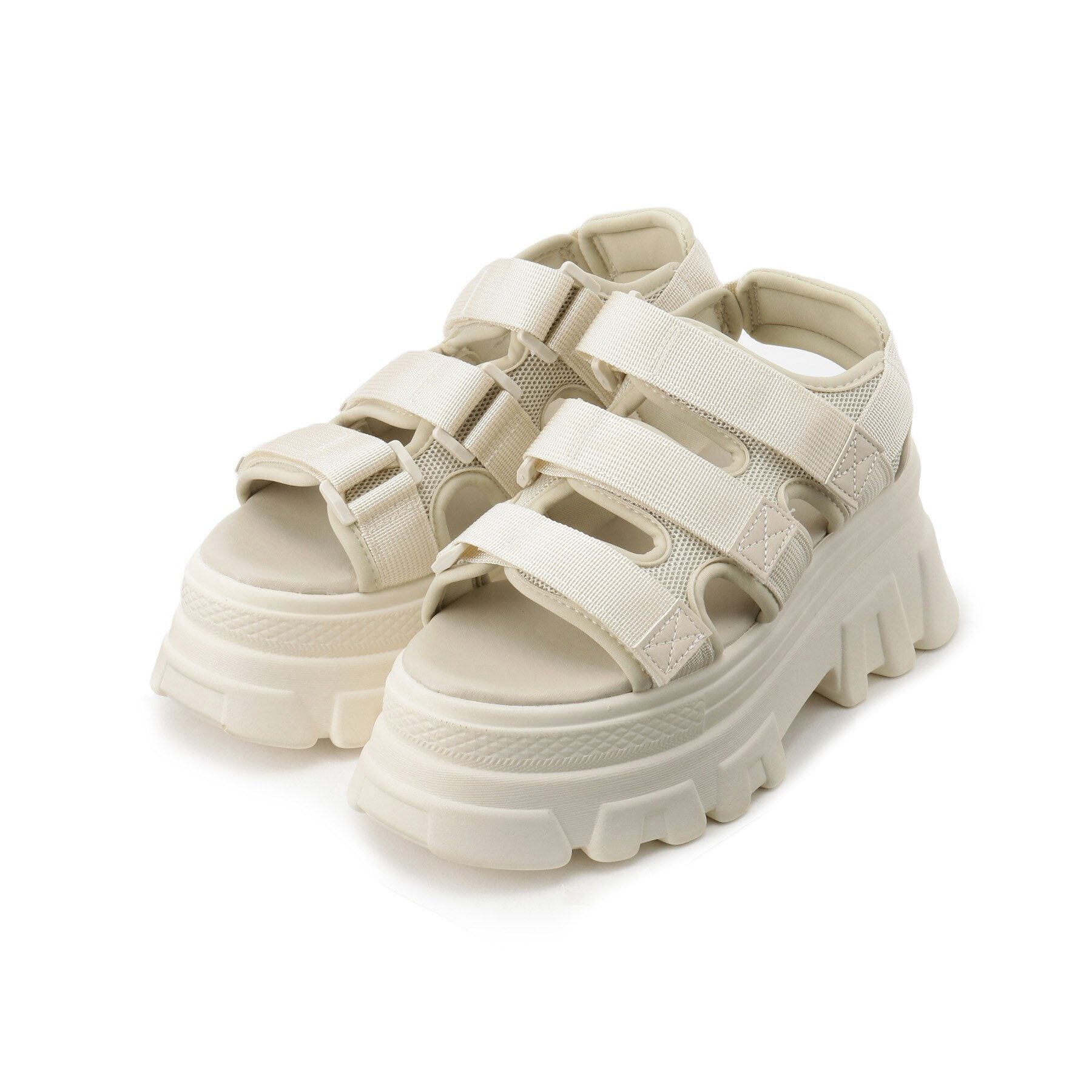 csT&P「軽量厚底2段ソール スポーツサンダル」|サンダル|ｱｲﾎﾞﾘｰ(004)