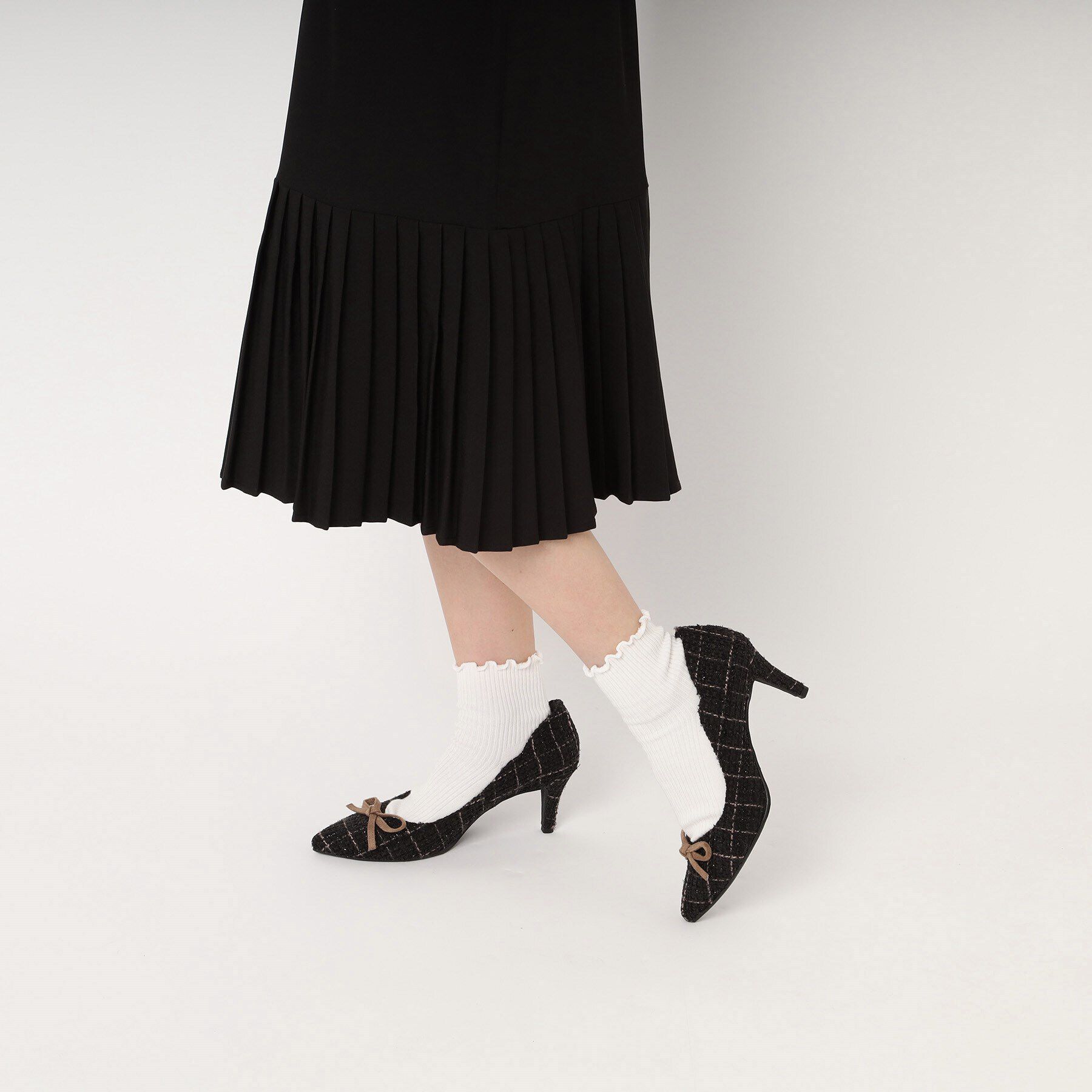 ESPERANZA「飾りリボンパンプス」|パンプス|