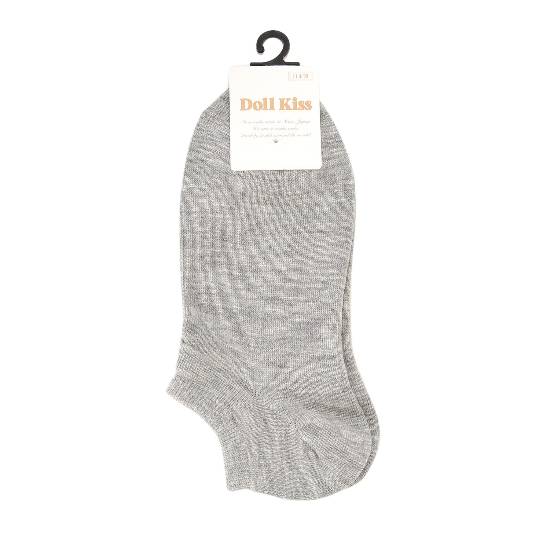 Doll Kiss「7色展開スニーカー丈ソックス　靴下」|ソックス|ｸﾞﾚｰ(012)