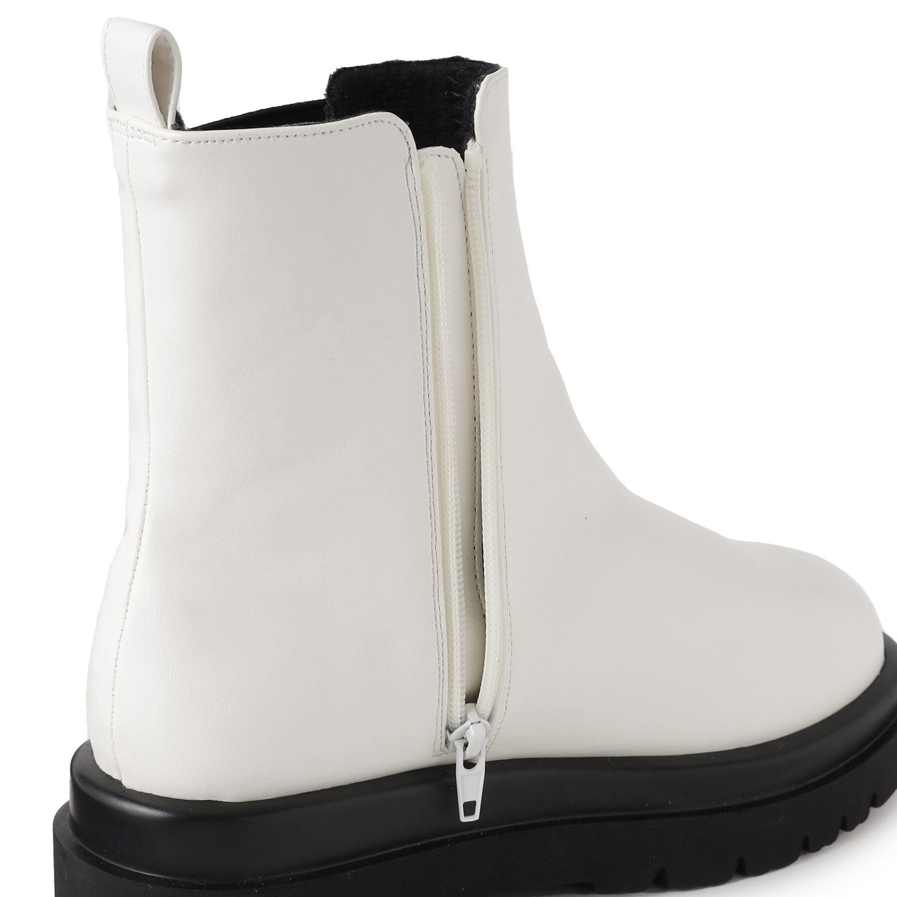 ESPERANZA「トラックソールサイドゴアショートブーツ【ESPERANZA_blanca】」|ショートブーツ|