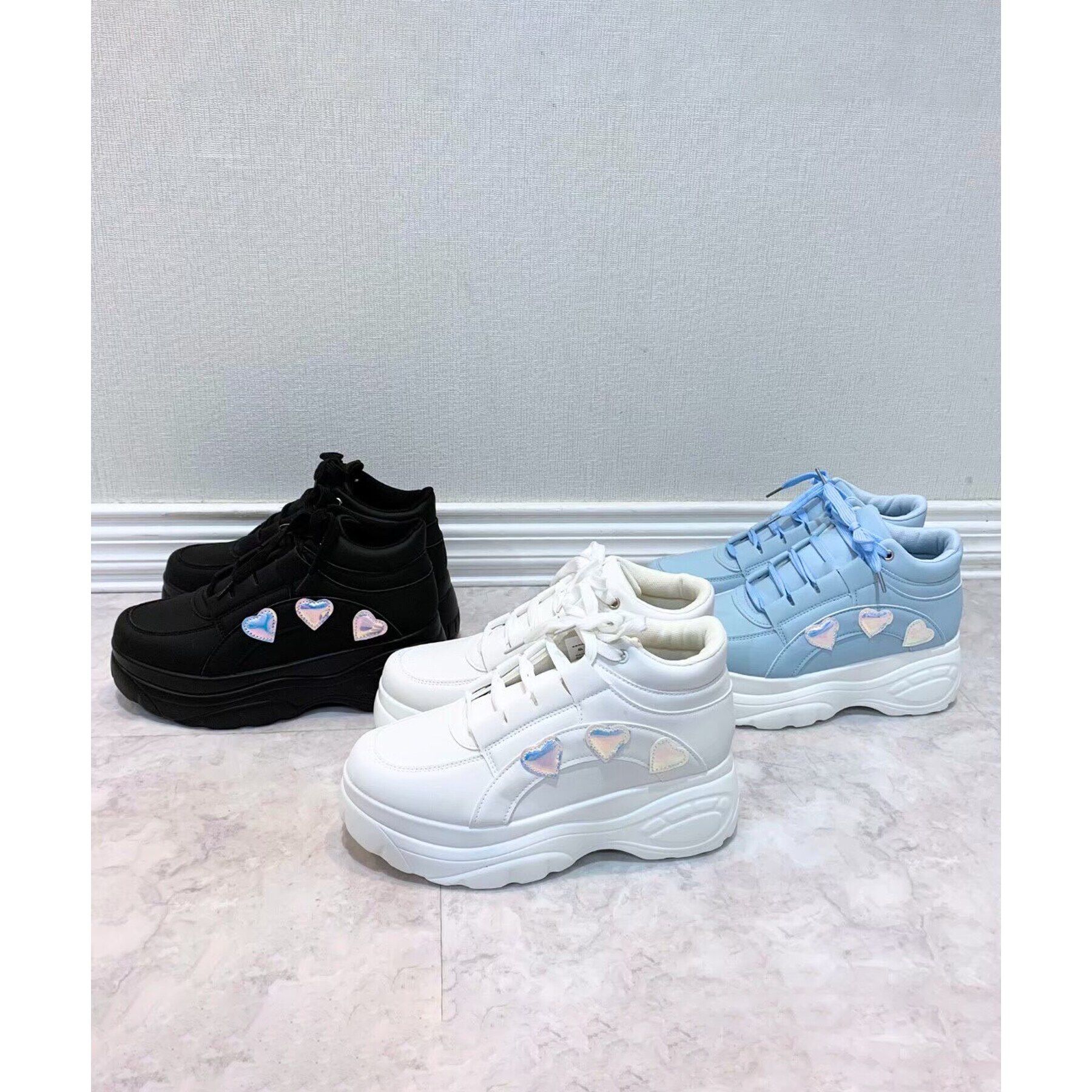 csT&P「厚底ハートスニーカー」|スニーカー|