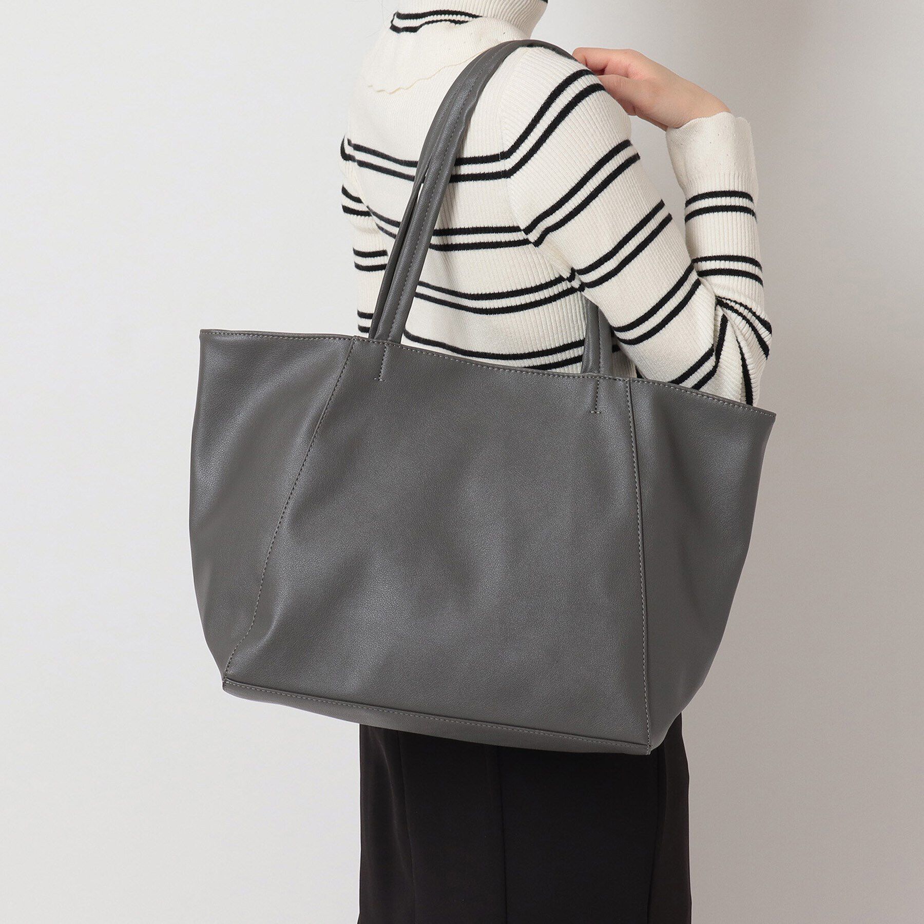 Ober Tashe「＼6色から選べる♪／軽量 大人A4トートバッグ　大容量」|トートバッグ|