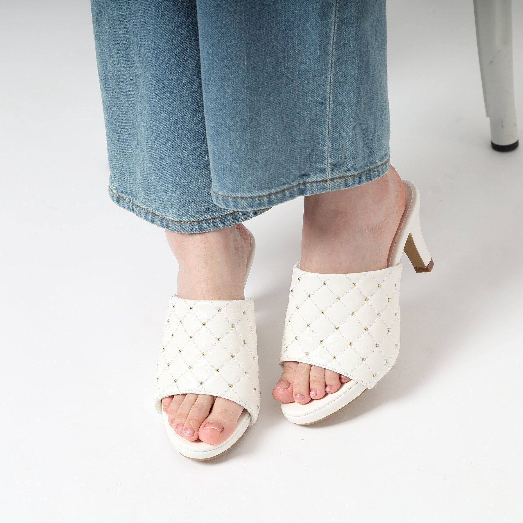 ESPERANZA「キルティングサンダル 24SS」|サンダル|