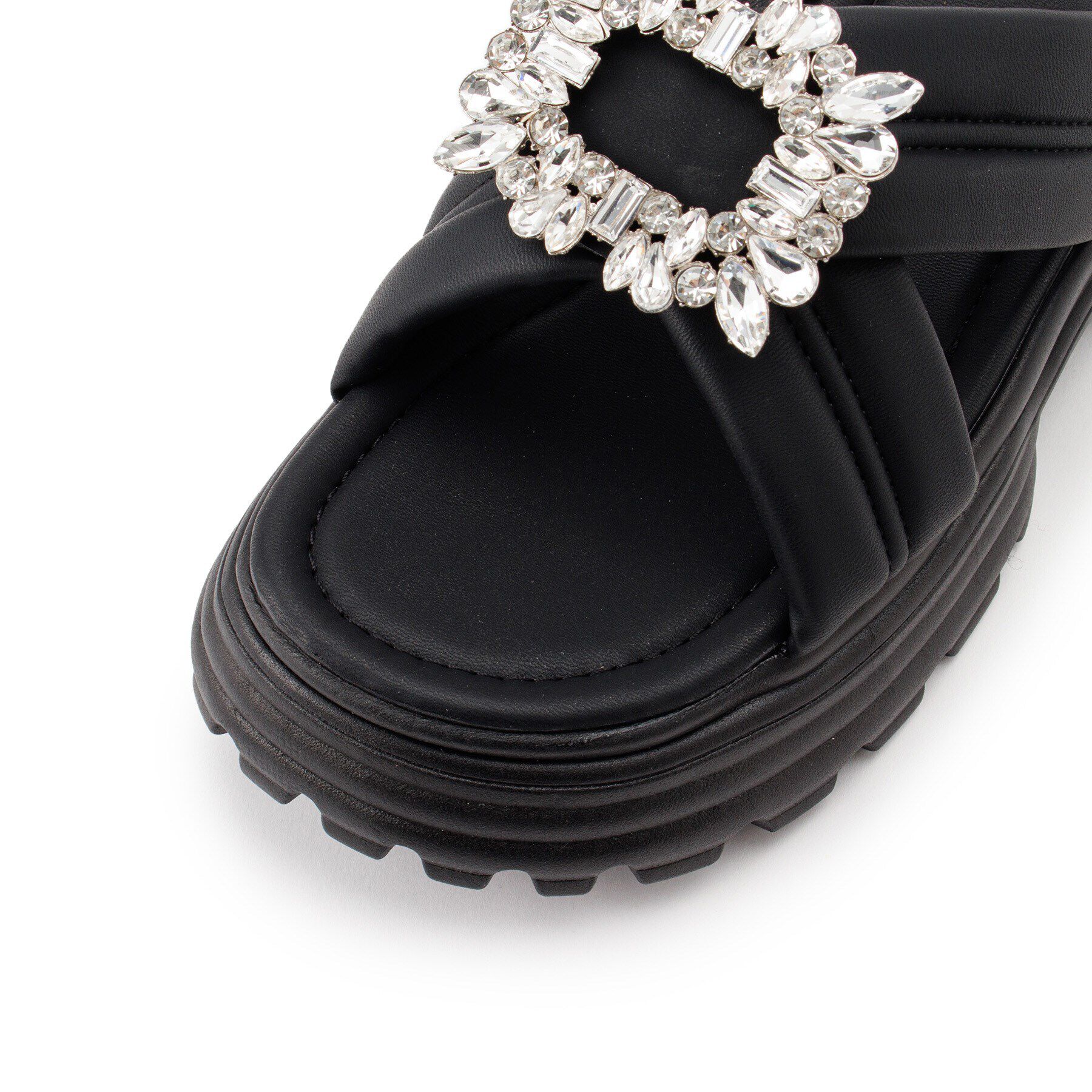 csT&P「キラキラ付き厚底サンダル」|サンダル|