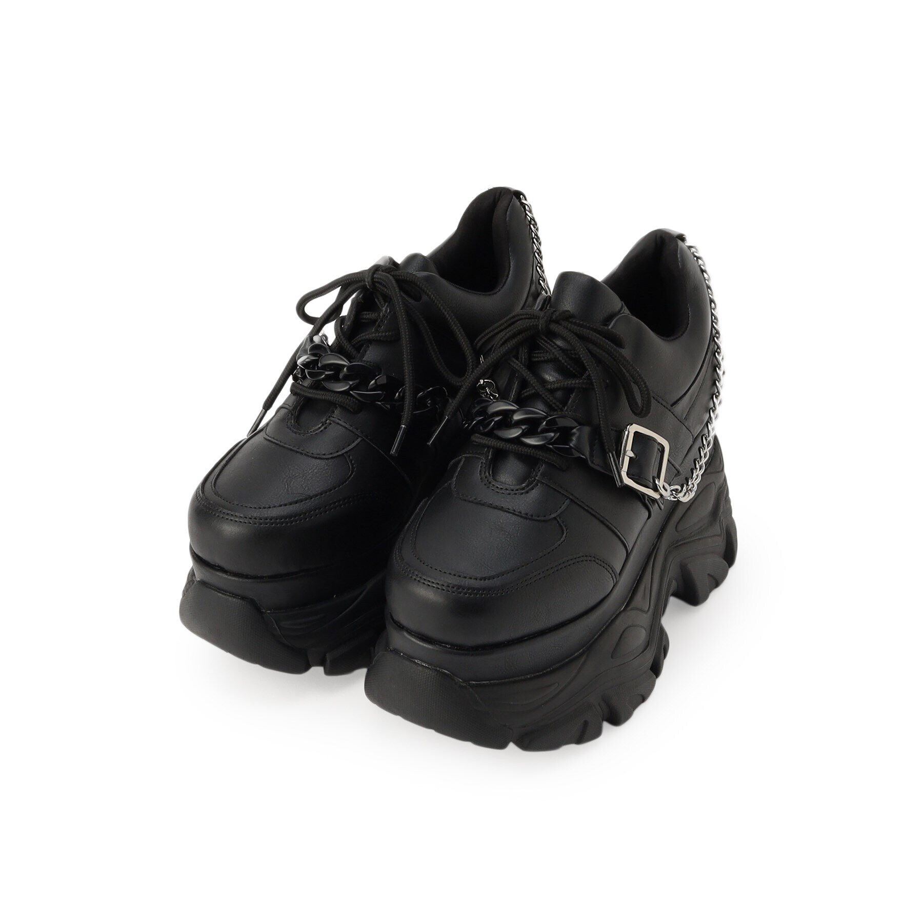 csT&P「チェーン取り外し可能厚底スニーカー」|スニーカー|