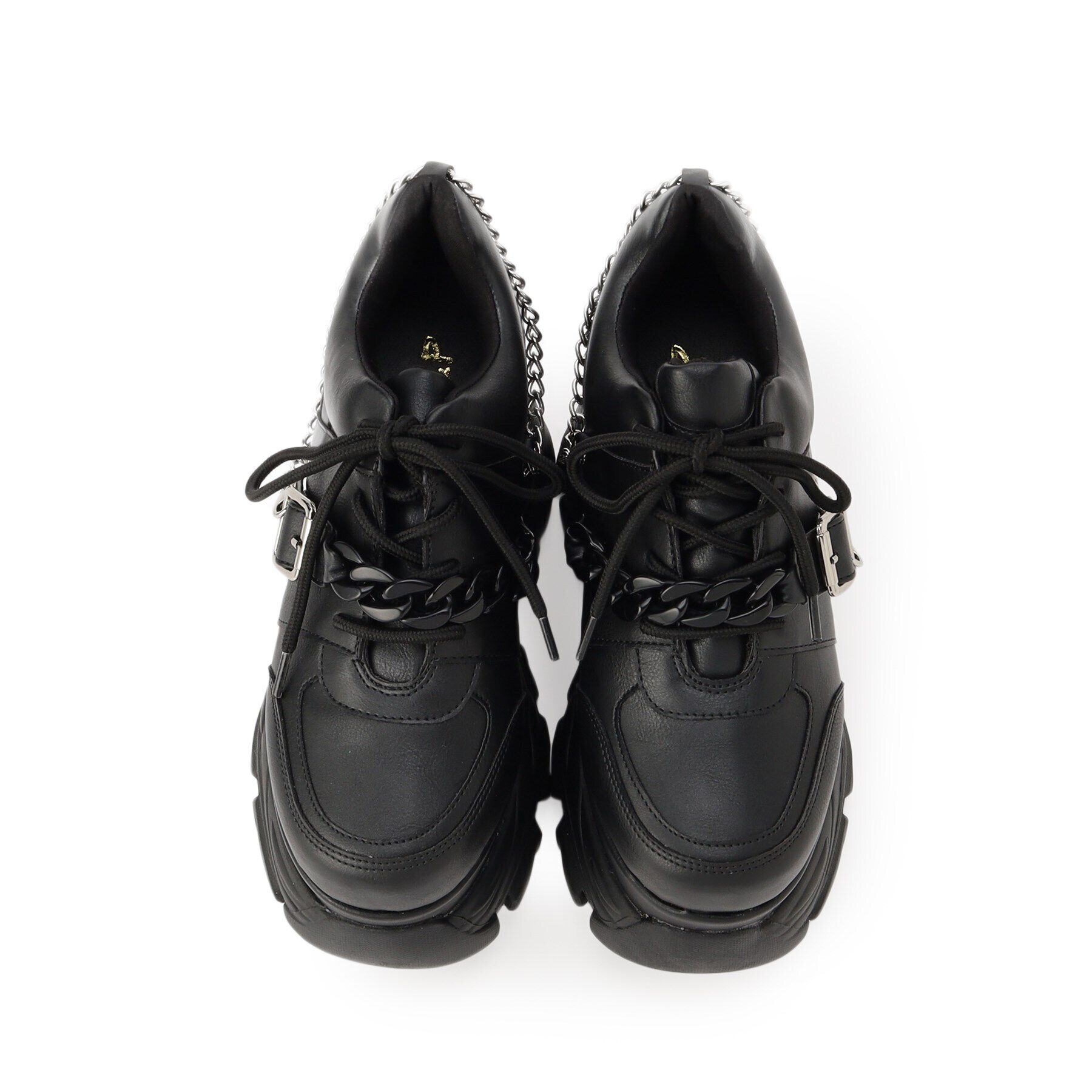 csT&P「チェーン取り外し可能厚底スニーカー」|スニーカー|