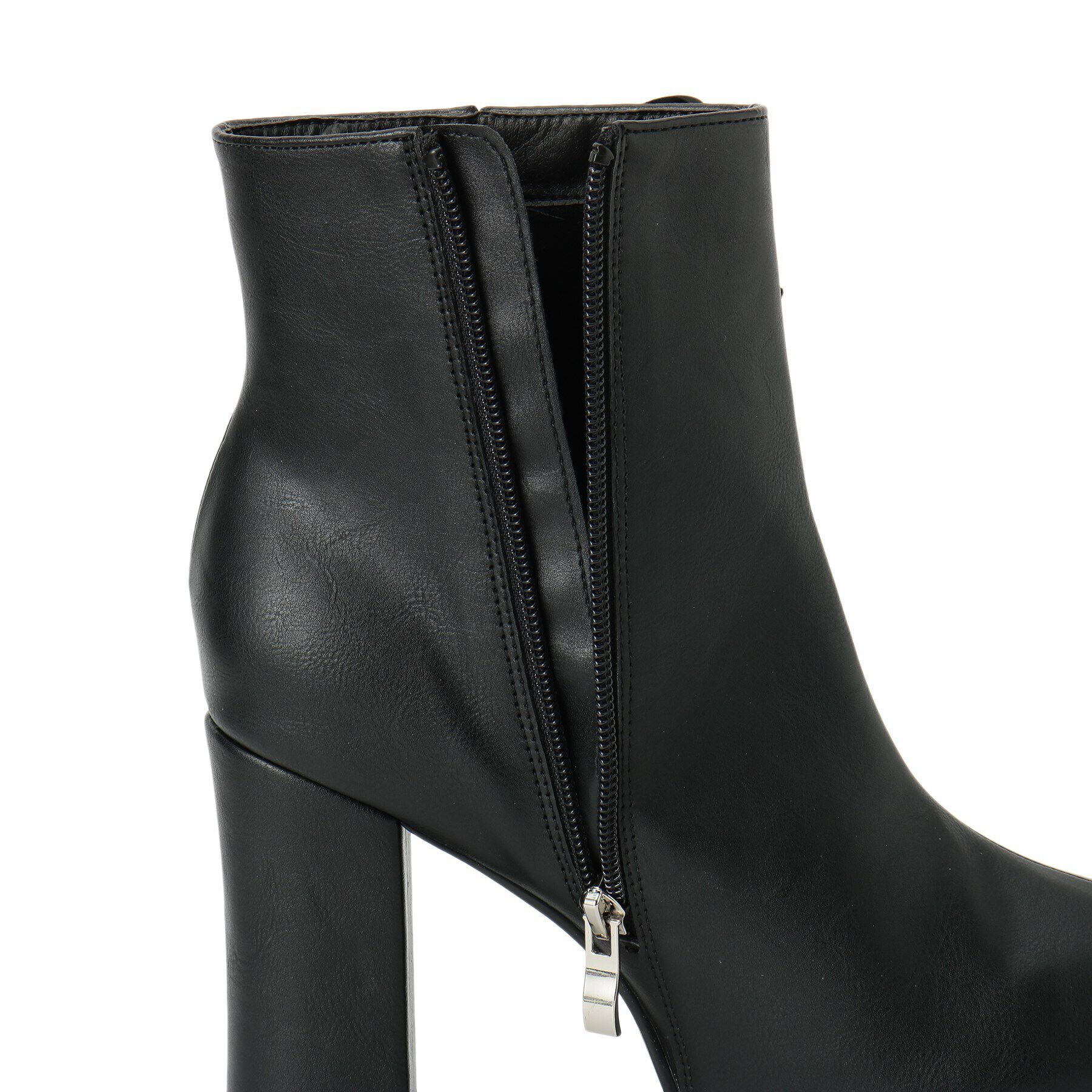 csT&P「サイド編上げ厚底ハイヒールブーツ」|ショートブーツ|