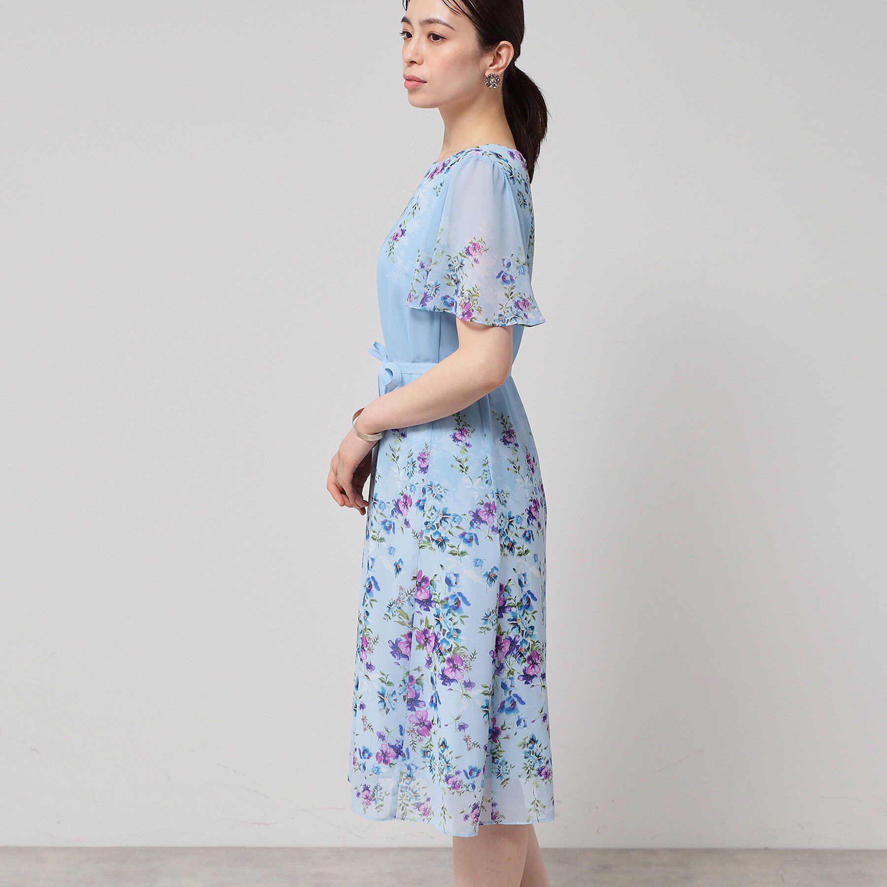 SunaUna「【co creation and yours／SS～L】パネル柄ワンピース」|ワンピース|