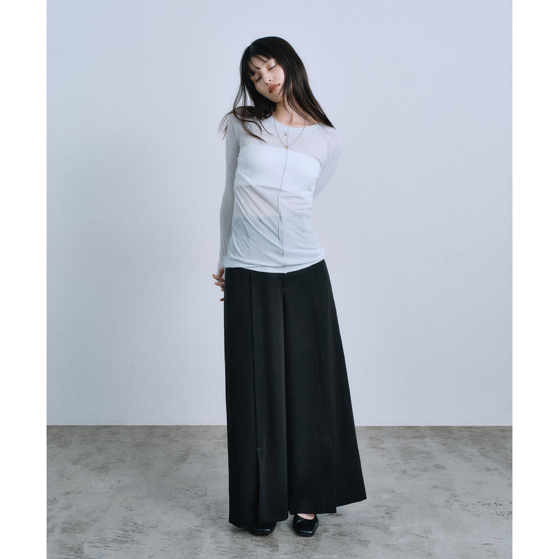 CODE A「sheer basic tee」|Tシャツ・カットソー|