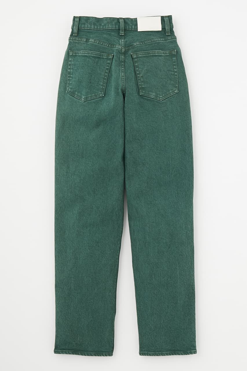 MOUSSY「PLAIN JEANS COLOR STRAIGHT」|デニム|