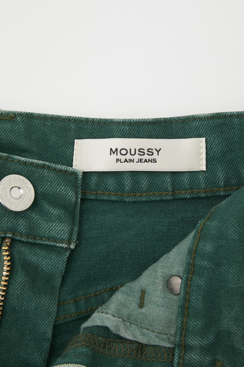 MOUSSY「PLAIN JEANS COLOR STRAIGHT」|デニム|