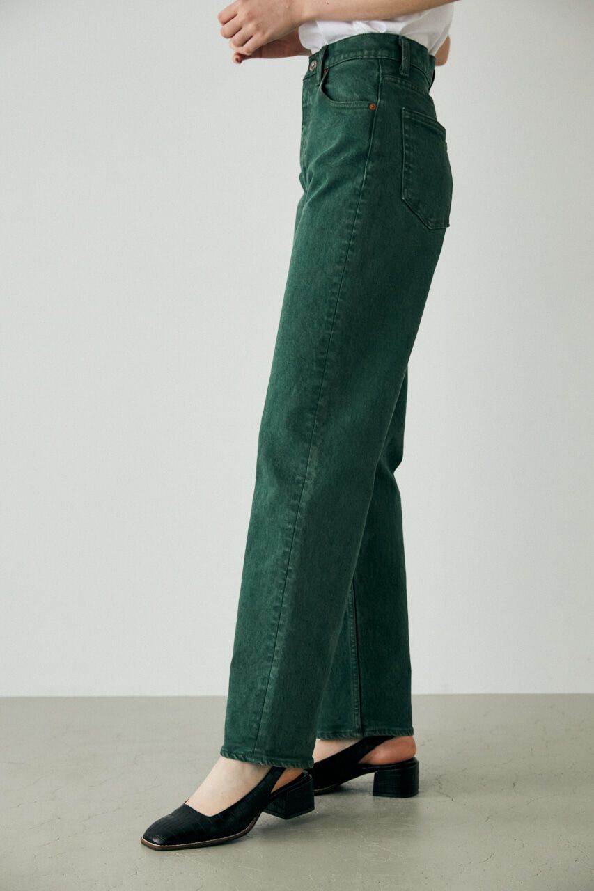 MOUSSY「PLAIN JEANS COLOR STRAIGHT」|デニム|