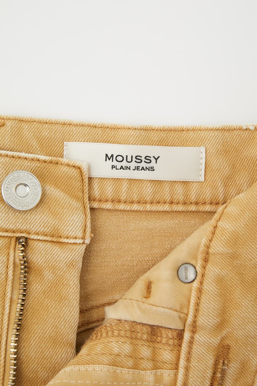 MOUSSY「PLAIN JEANS COLOR STRAIGHT」|デニム|