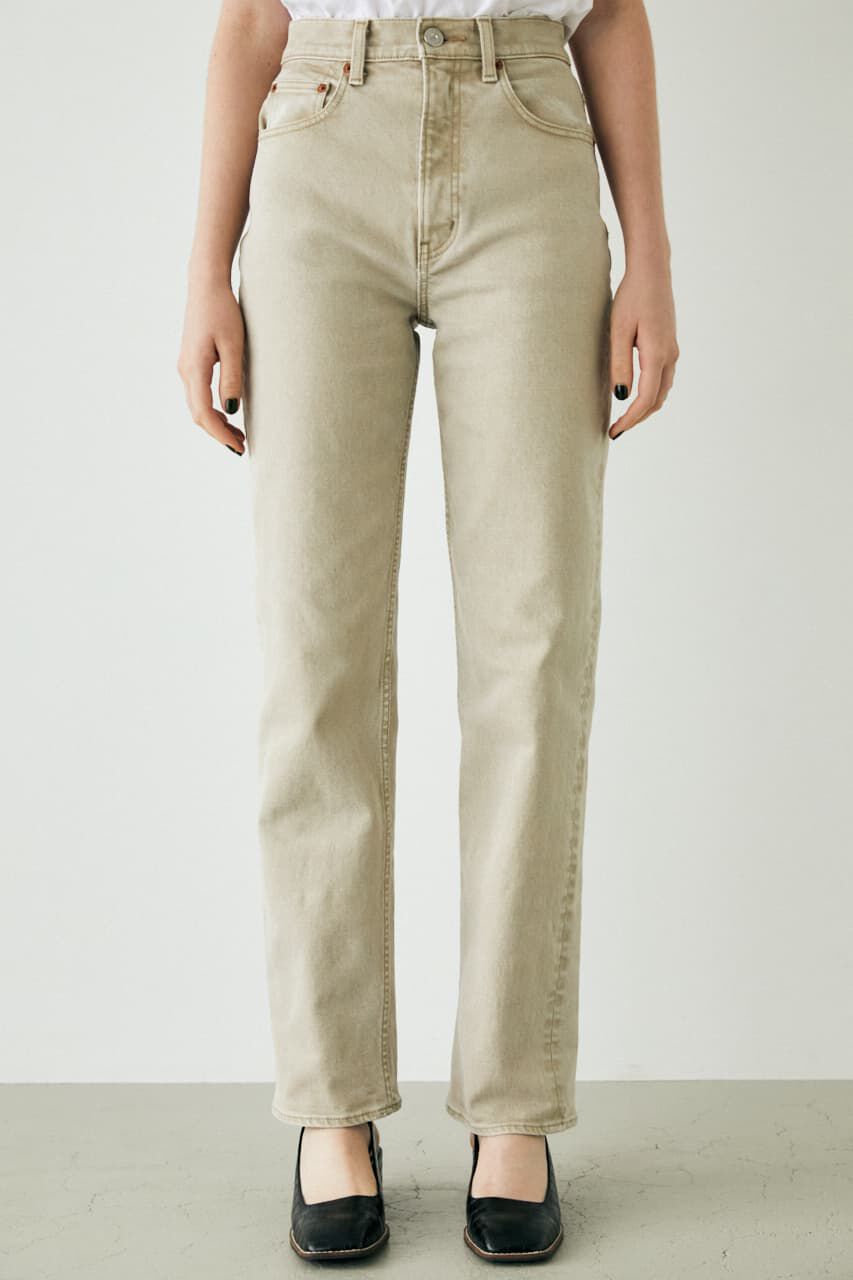 MOUSSY「PLAIN JEANS COLOR STRAIGHT」|デニム|