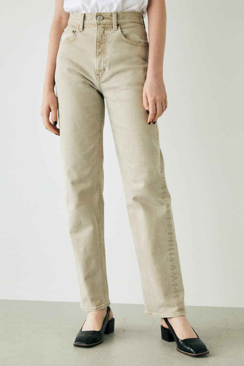 MOUSSY「PLAIN JEANS COLOR STRAIGHT」|デニム|