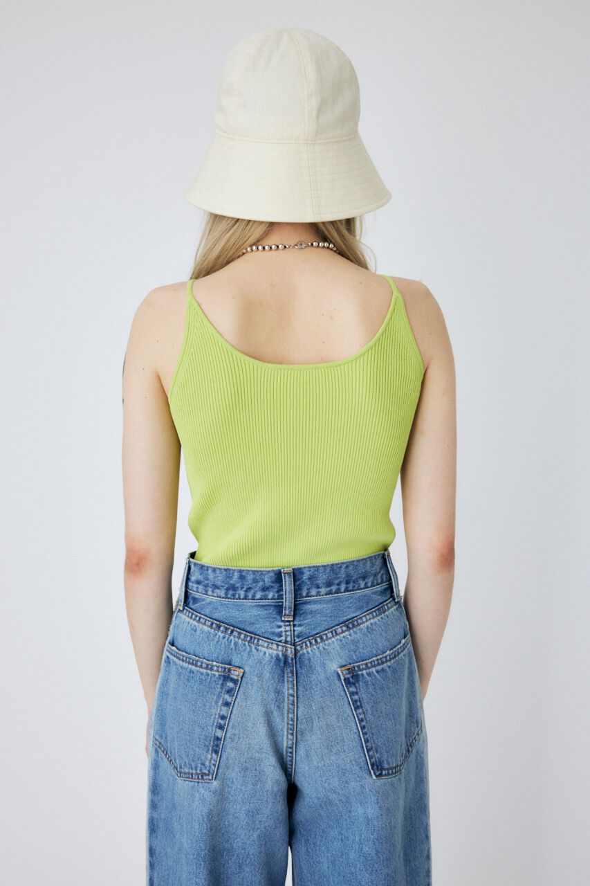 MOUSSY「OFF SHOULDER カーディガン＆キャミセット」|ニット・セーター|