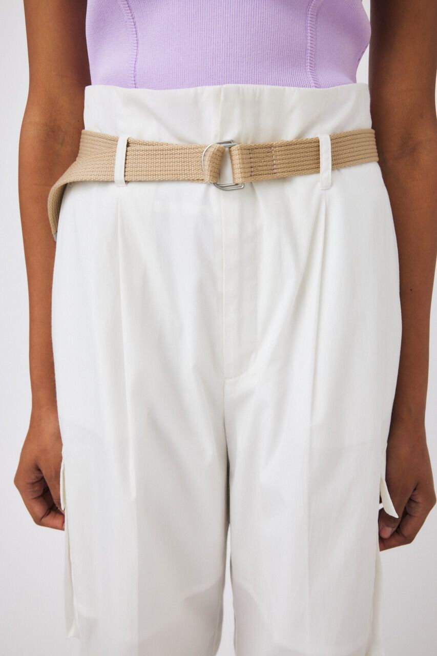 MOUSSY「BELTED WAIST パンツ」|その他|