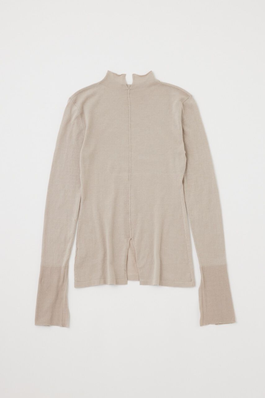 MOUSSY「バック スリット THIN ニット」|ニット・セーター|