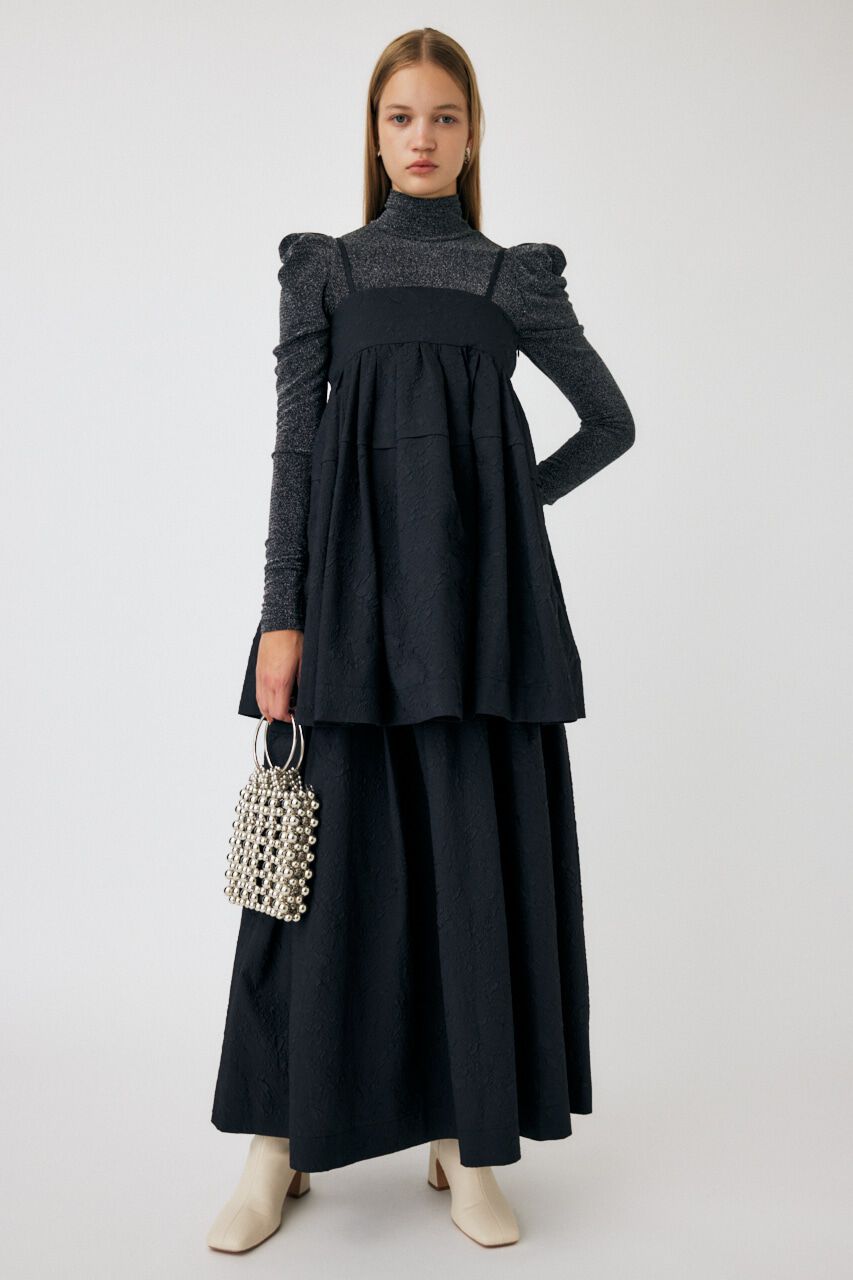 MOUSSY「VOLUME SILHOUETTE スカート」|スカート|BLK