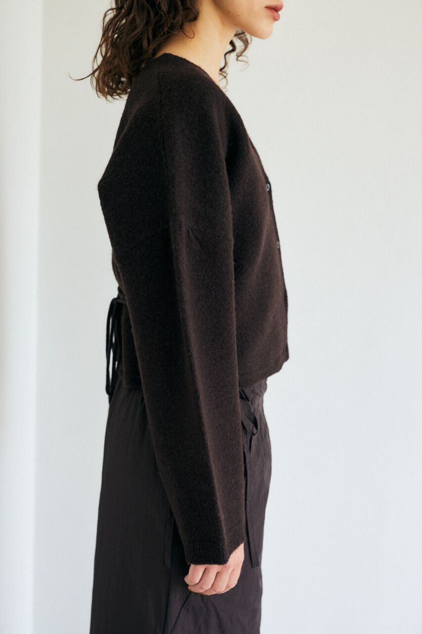 MOUSSY「WAIST TIE カーディガン」|カーディガン|