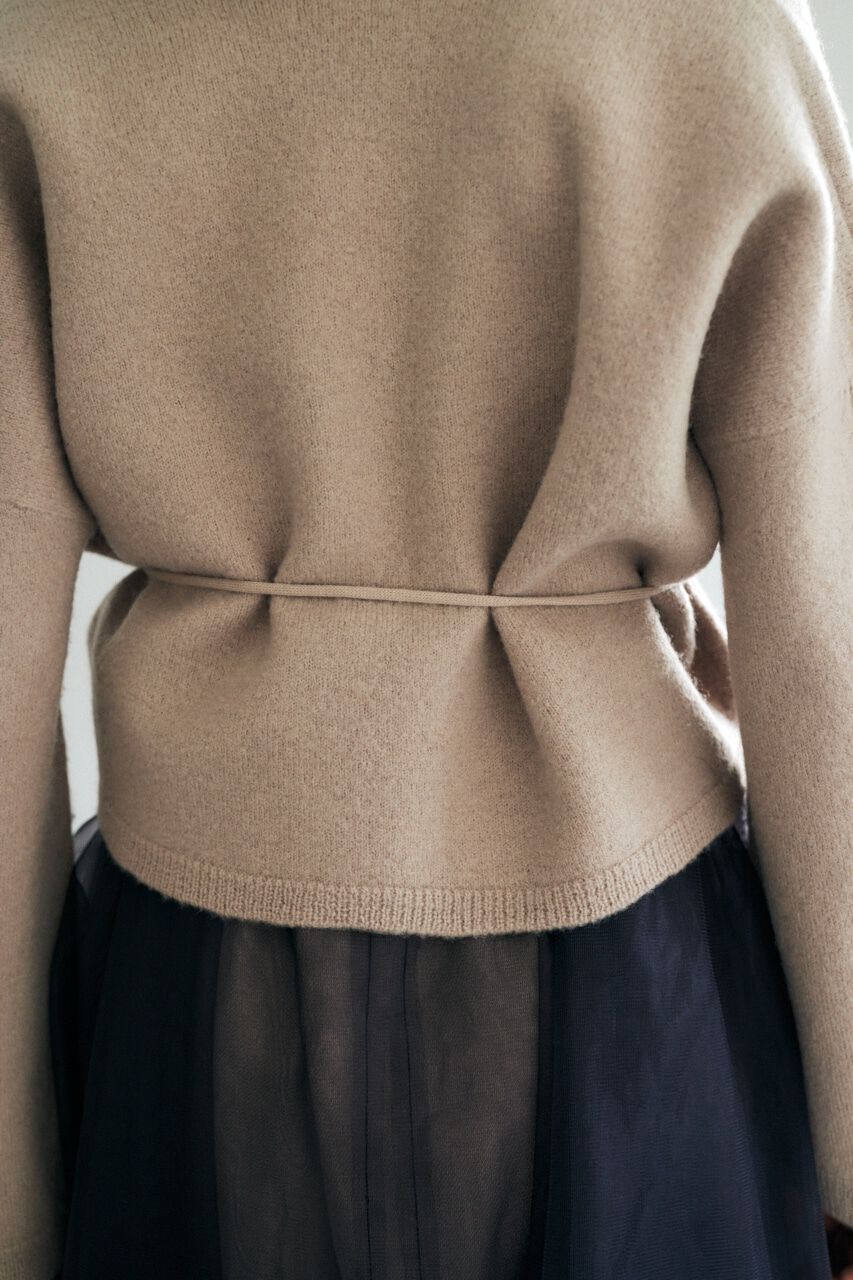 MOUSSY「WAIST TIE カーディガン」|カーディガン|