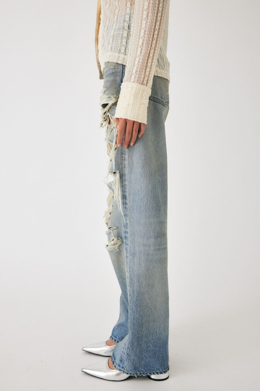 MOUSSY「MIDRISE STRAIGHT」|デニム|