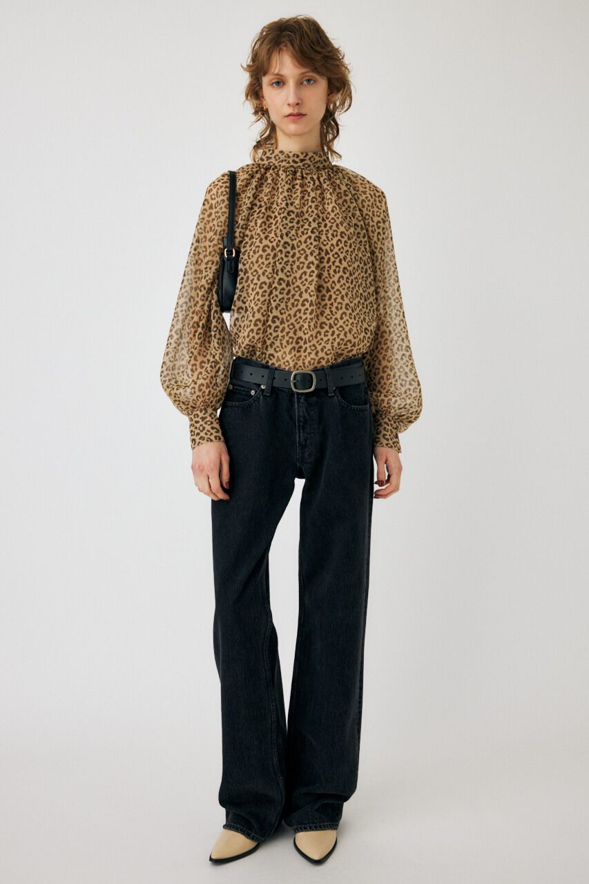 MOUSSY「90S LOWRISE BLK STRAIGHT」|デニム|