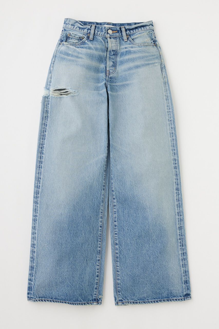 MOUSSY「MIDRISE BAGGY」|デニム|